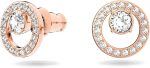 Swarovski Creativity Circle Necklace Earrings, and Bracelet Jewelry Collection, Clear Crystals - Image 2